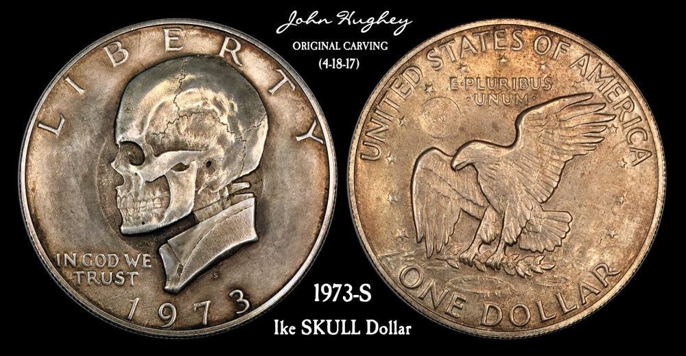1973-S-Eisenhower-Silver-Dollar---Before-&-After-Skeletonization
